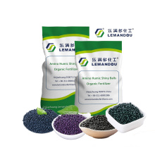 Organic NPK fertilizer humic acid amino acid granular fertilizer with coated